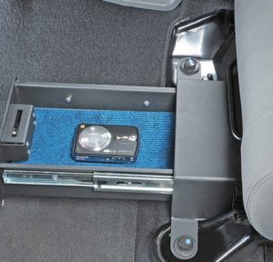 Сейфовые ящики под водительское или пассажирские сидения