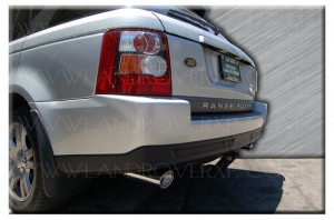 Тюнинг выхлопной системы на Range Rover Sport